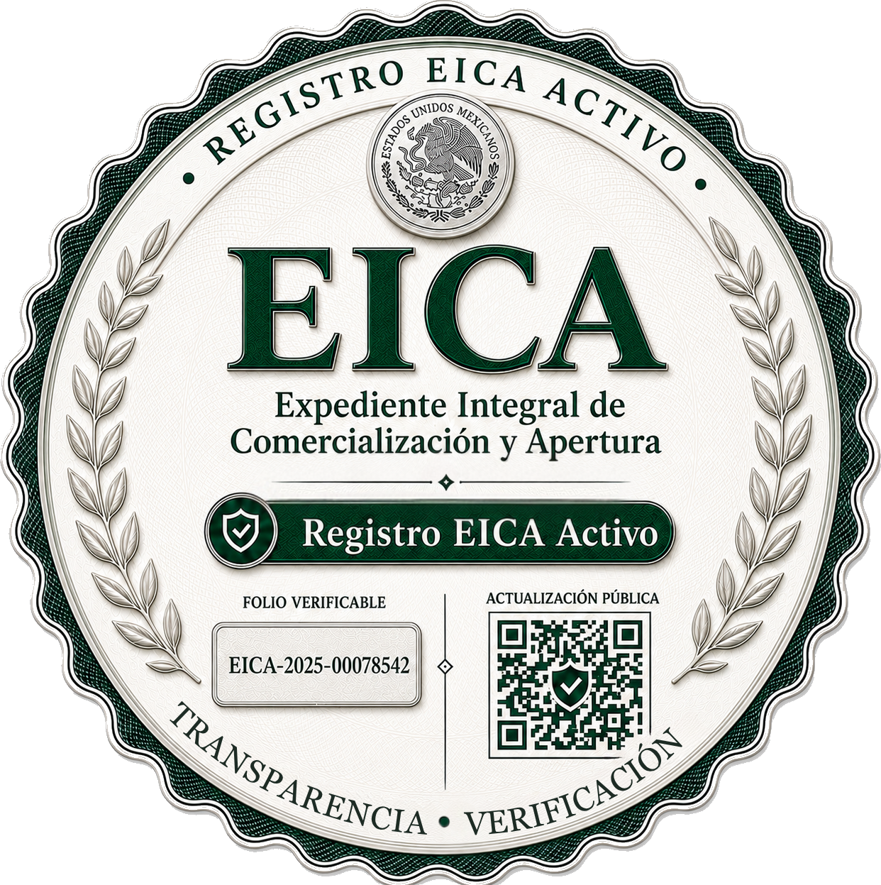 Registro EICA activo